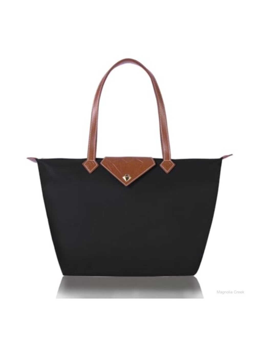 Waterproof Nylon Foldable Tote Shoulder Bag Large Capacity Work Travel